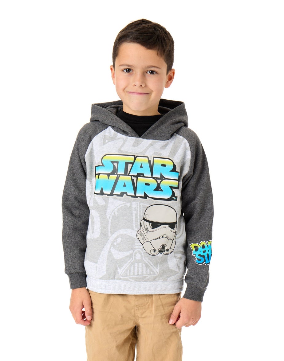Vanilla Underground Star Wars Kids Grey Hoodie (3-10 Years)