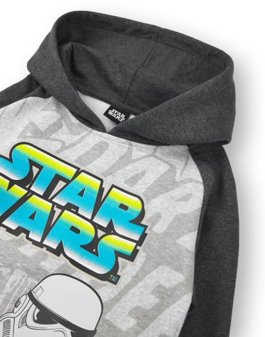 Vanilla Underground Star Wars Kids Grey Hoodie (3-10 Years)