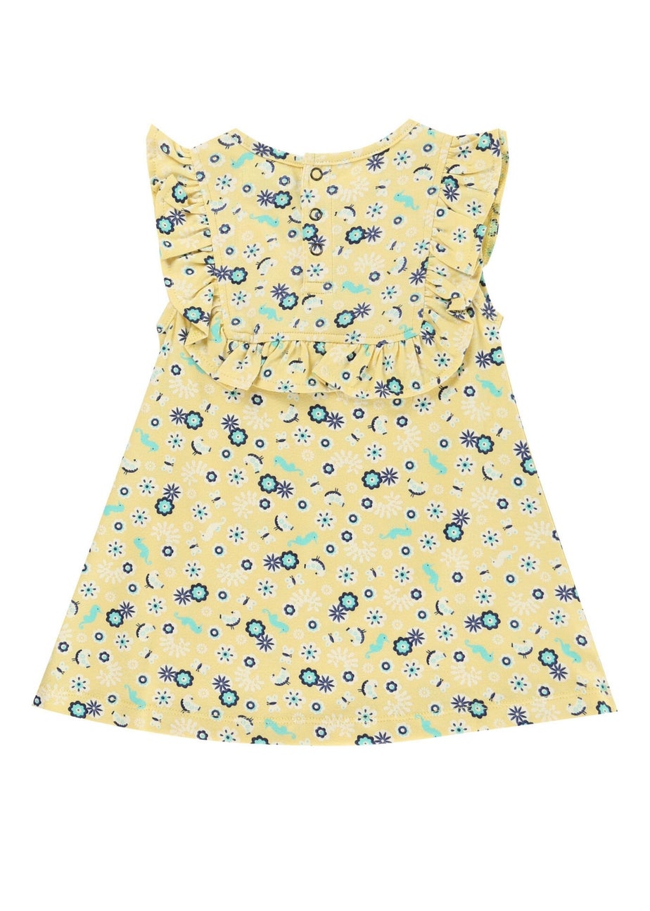 Lilly & Sid Multicoloured Sea Floral Print Top & Pant Set (0- 24 Months)