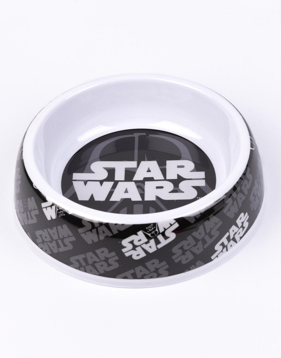 Star Wars Black Dog Bowl Collar Charm & Lead Gift Set