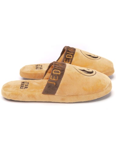Vanilla Underground Star Wars Brown Jedi Mule Slippers