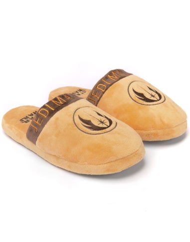Vanilla Underground Star Wars Brown Jedi Mule Slippers