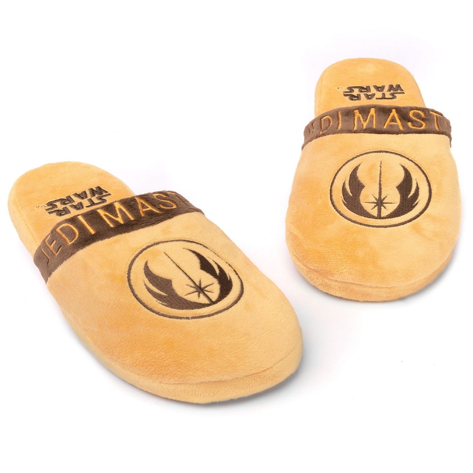 Vanilla Underground Star Wars Brown Jedi Mule Slippers
