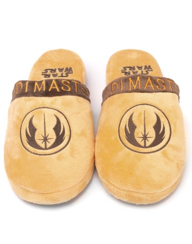 Vanilla Underground Star Wars Brown Jedi Mule Slippers