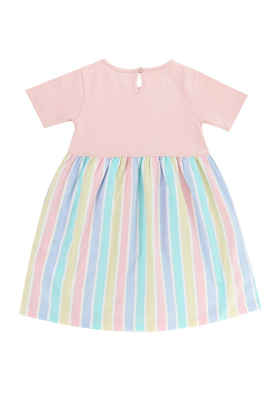 Lilly & Sid Multicoloured Lilly & Deckchair Stripe Print Dress (0-8 Years)