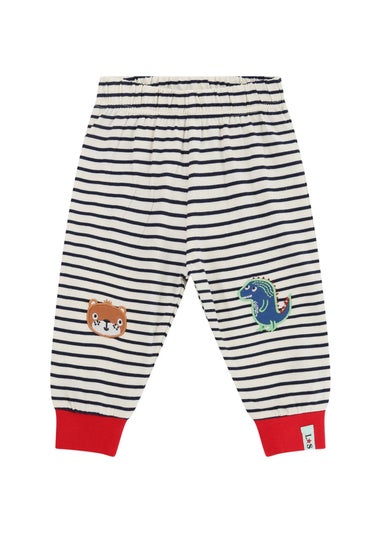 Lilly & Sid Multicoloured Dinosaur Print Top & Jogger Set (0- 24 Months)