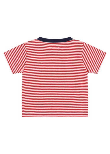 Lilly & Sid Multicoloured Boat Print Top & Short Set (0- 24 Months)