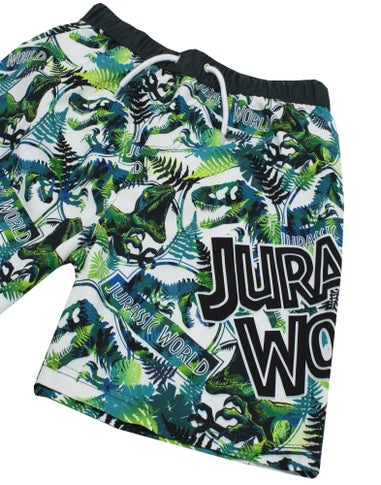 Jurassic World Kids Dinosaur Green Swim Shorts (4-12 Years)