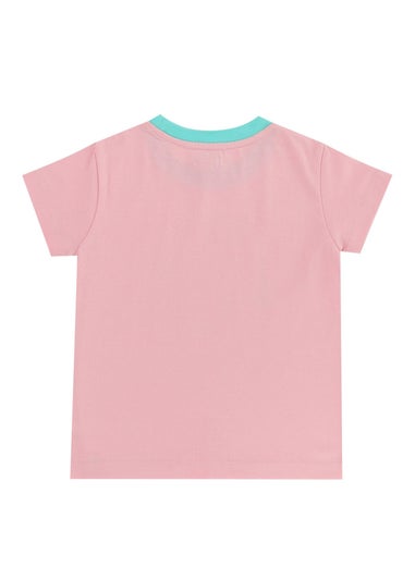Lilly & Sid Pink Beach Print Top (0-8 Years)