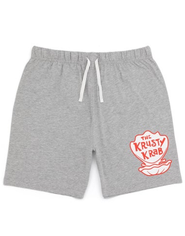 SpongeBob SquarePants White & Grey Fresh Off The Grill Shortie Pyjamas