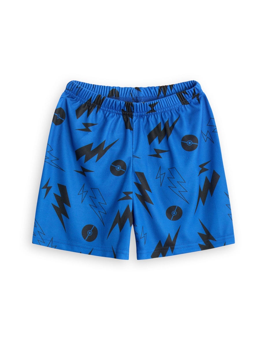 Pokemon Pikachu Kids Blue Shortie Pyjamas (3-10 Years)