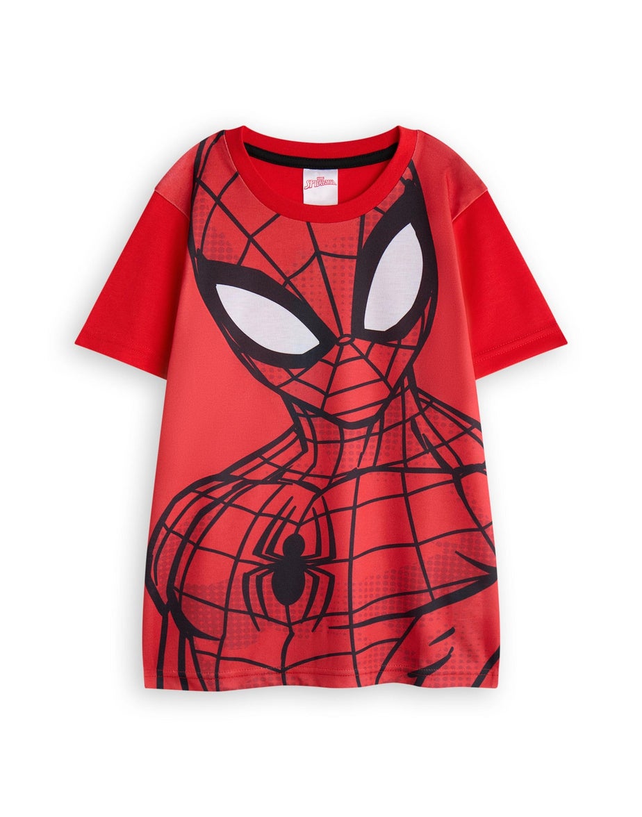 Marvel Spiderman Kids Red Shortie Pyjamas (2-8 Years)