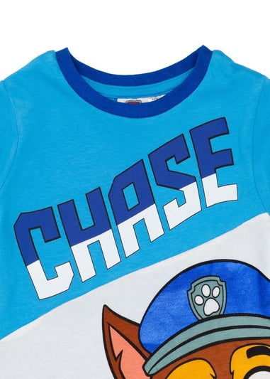 Paw Patrol Chase Kids Shortie Blue Pyjamas (12 Months-6 Years)