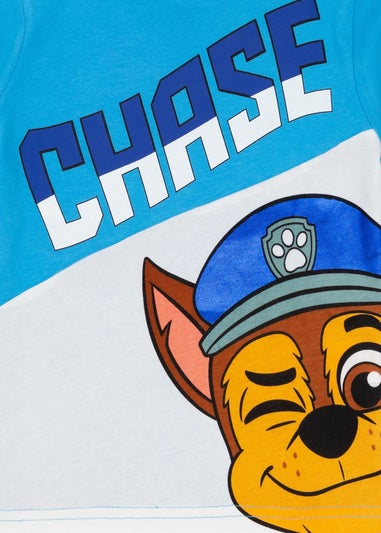 Paw Patrol Chase Kids Shortie Blue Pyjamas (12 Months-6 Years)