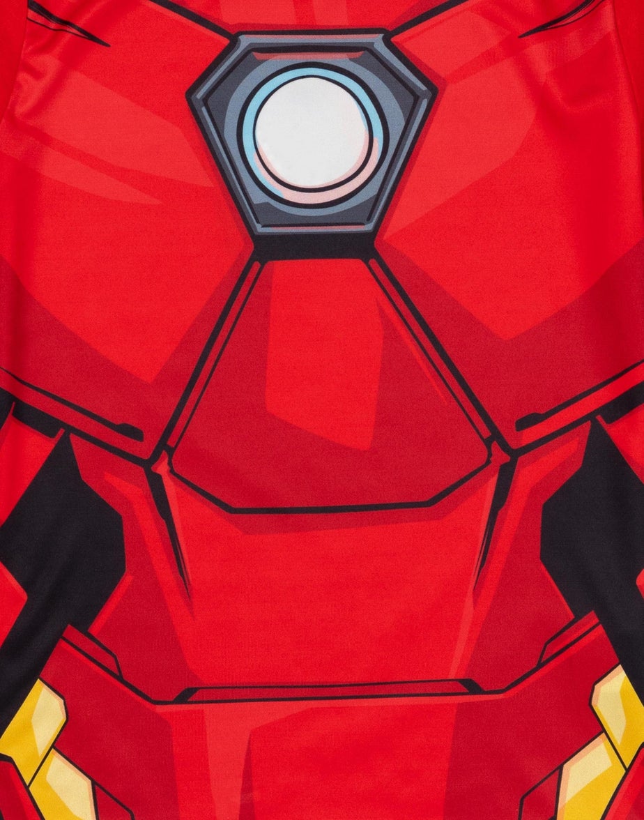 Disney Marvel Iron Man Kids Red Shortie Pyjamas (2-8 Years)