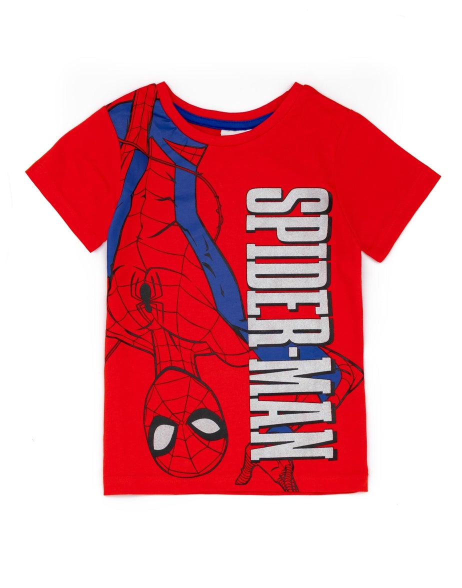 Disney Marvel Spiderman Kids Shortie Pyjamas (2-8 Years)