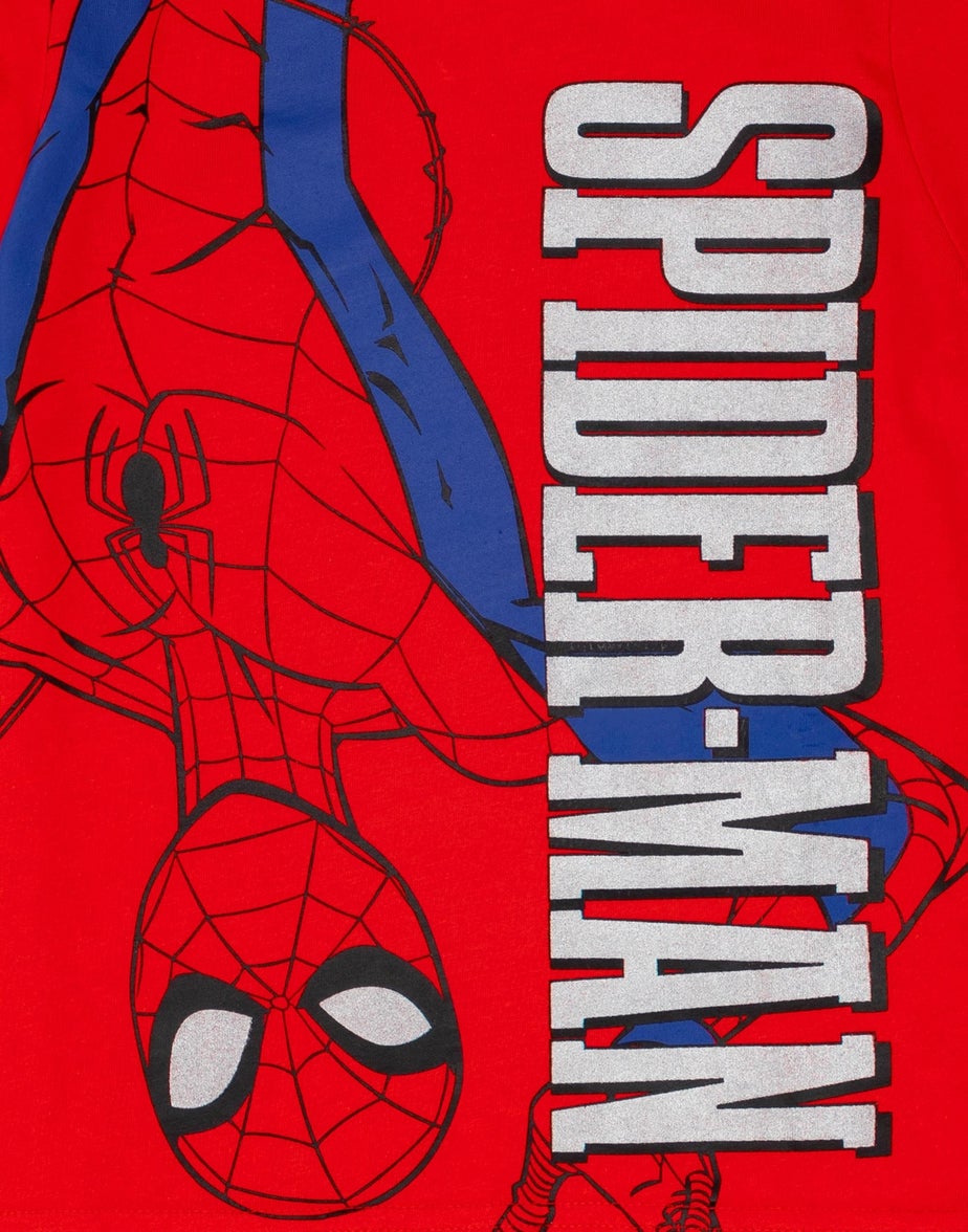 Disney Marvel Spiderman Kids Shortie Pyjamas (2-8 Years)