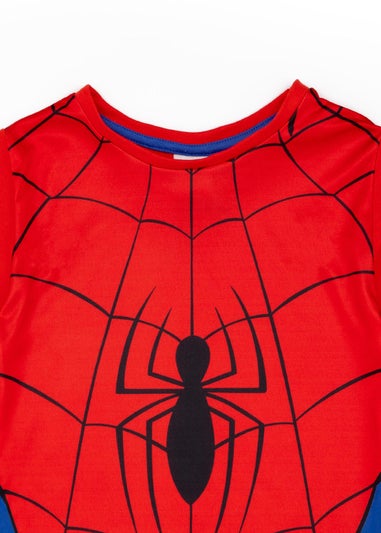 Disney Marvel Spiderman Kids Shortie Blue Pyjamas (2-8 Years)