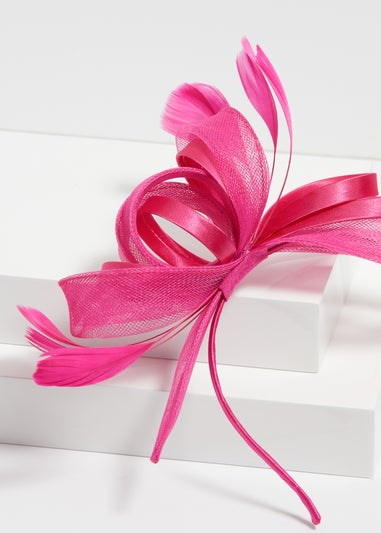 Jon Richard Fushia Medium Fascinator