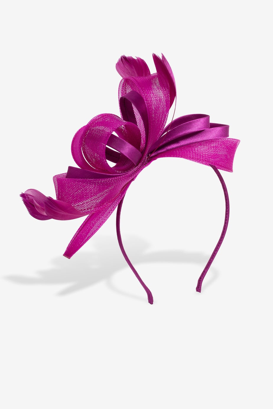 Jon Richard Medium Berry Fascinator Headband