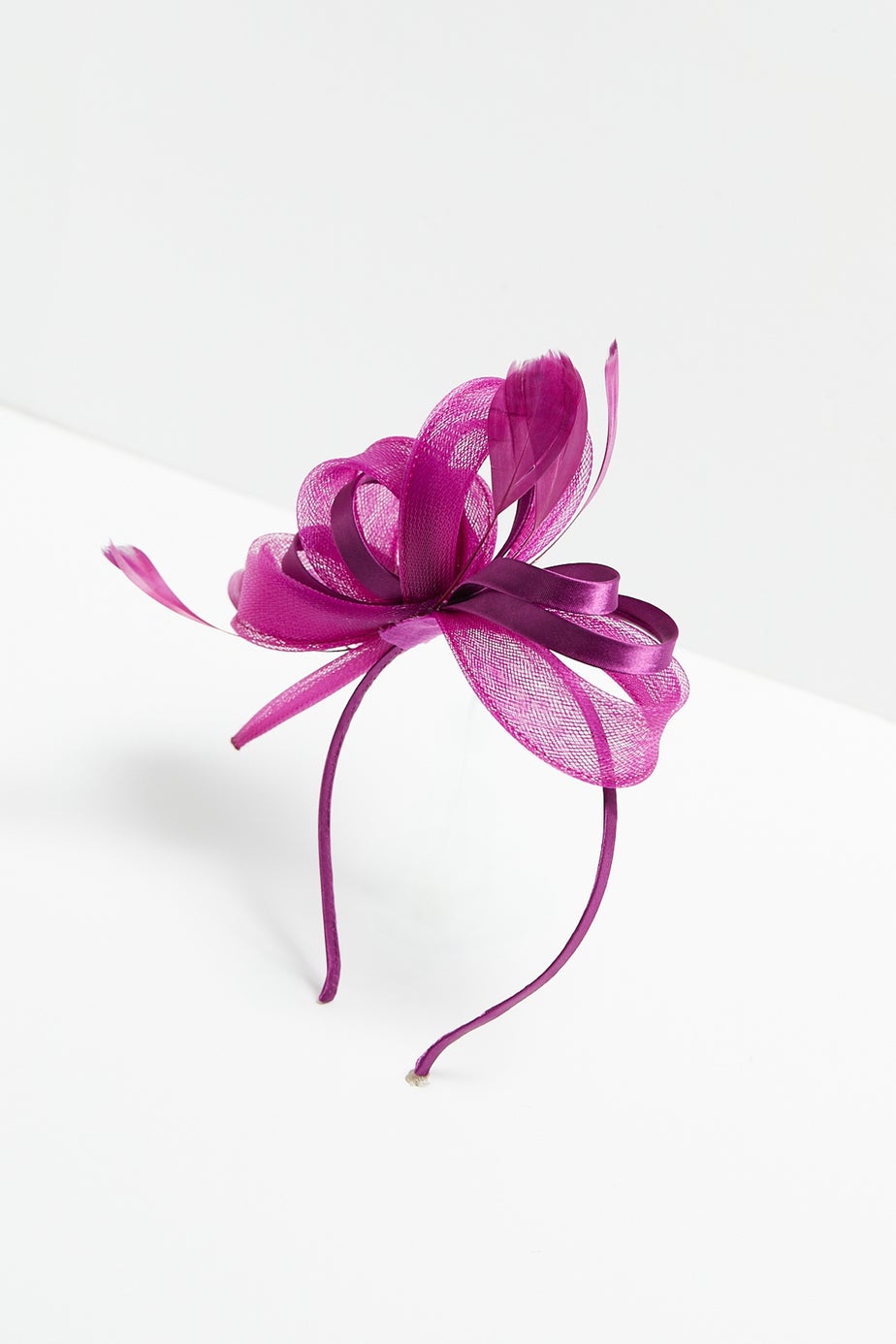 Jon Richard Medium Berry Fascinator Headband
