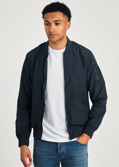French Connection Navy MA1 Technical Bomber Jacket