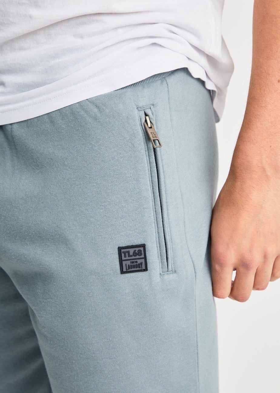 Tokyo Laundry Grey Jogger Short with Drawstring
