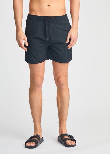 French Connection Black 2 Pack Combat Style Swim Shorts