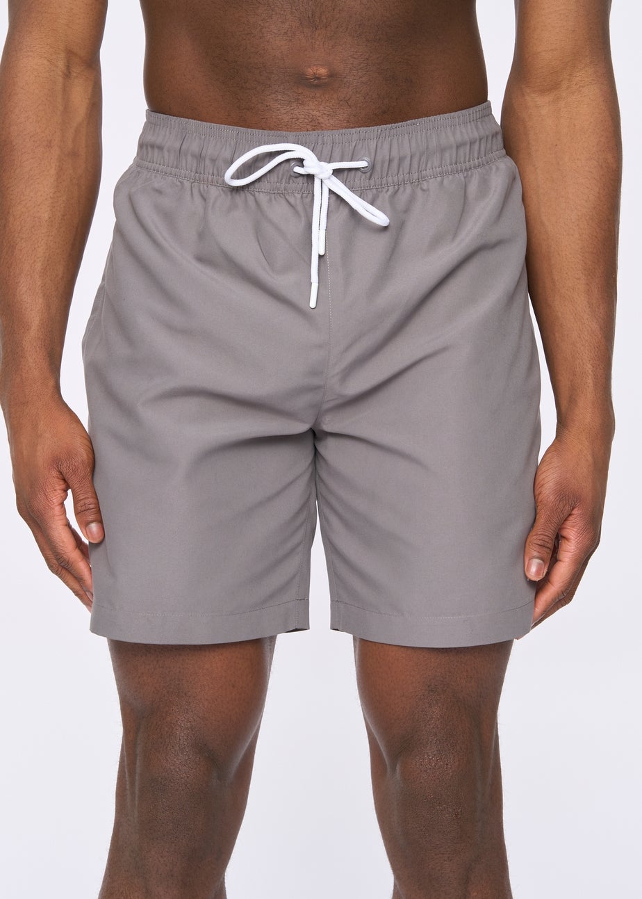 Kings Will Dream Charcoal Grey Crosby  Swim  Shorts