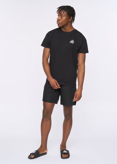 Kings Will Dream Black Crosby Swim Shorts