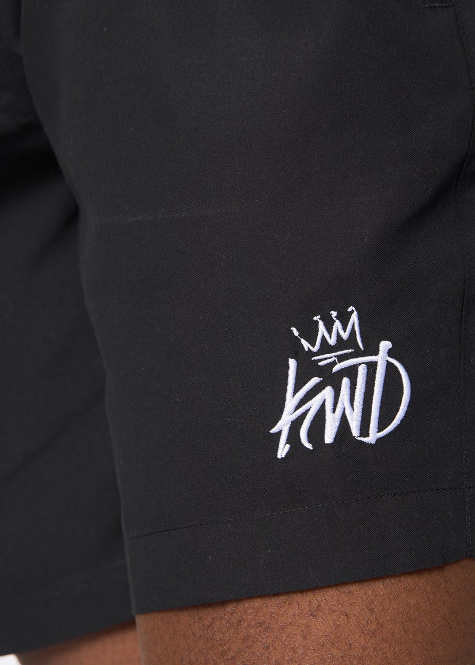 Kings Will Dream Black Crosby Swim Shorts