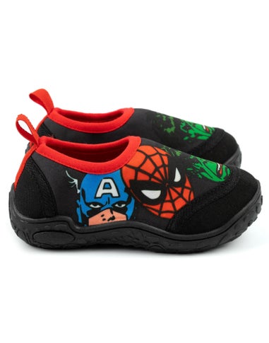 Marvel Avengers Kids Swim Black Shoes (Younger 6-12 Older)