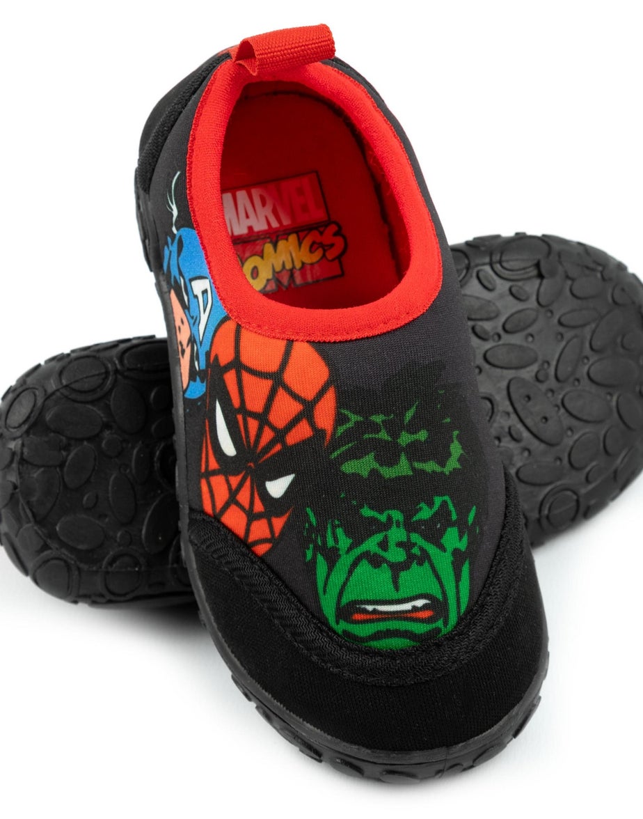 Marvel Avengers Kids Swim Black Shoes (Younger 6-12 Older)