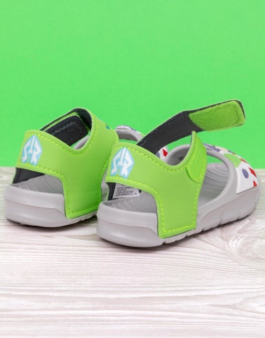 Toy Story Buzz Lightyear Kids Grey Sandals (Younger 6-12 Older)