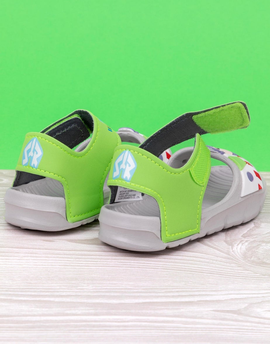 Toy Story Buzz Lightyear Kids Grey Sandals (Younger 6-12 Older)