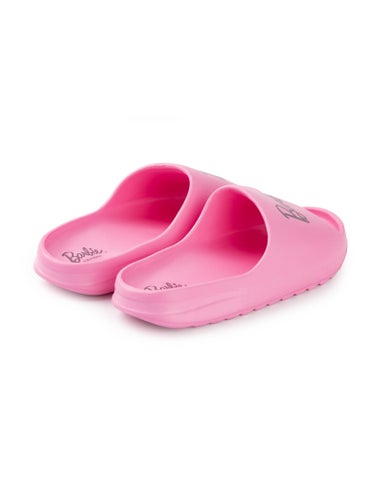 Vanilla Underground Barbie Kids Pink Sliders (Younger 8-2.5 Older)