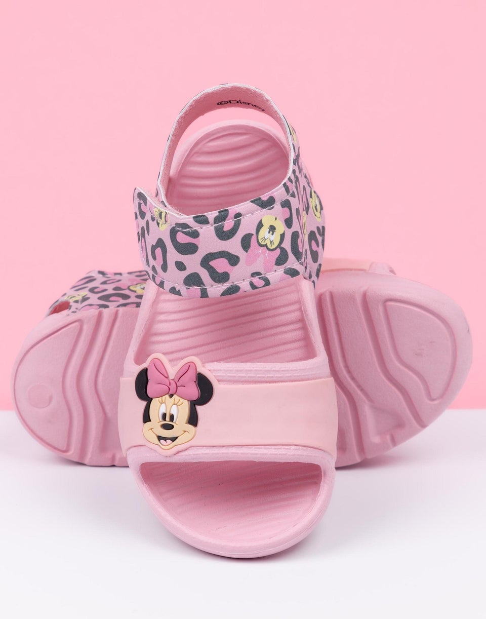 Disney Minnie Mouse Kids Pink Sandals (Younger 6-12 Older)
