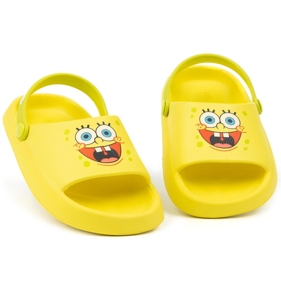 SpongeBob SquarePants Kids Sandals (Younger 10-1 Older)