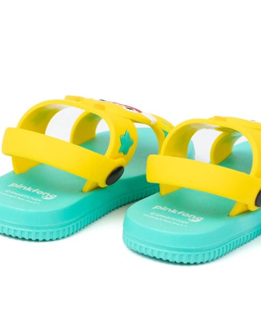 Baby Shark Kids Yellow Sandals (4-10 Younger)