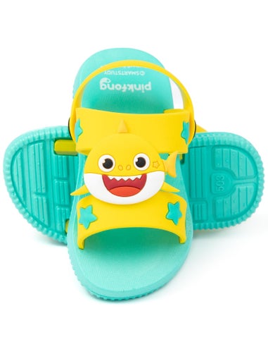 Baby Shark Kids Yellow Sandals (4-10 Younger)