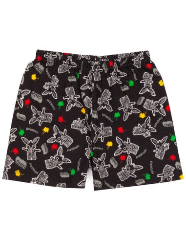 Biny Bunny Grey Kids Shortie Pyjamas (18 Months-5 Years)