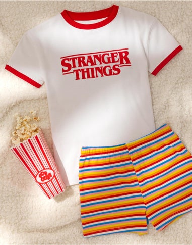 Stranger Things Kids Shortie Multi Pyjamas (7-14 Years)