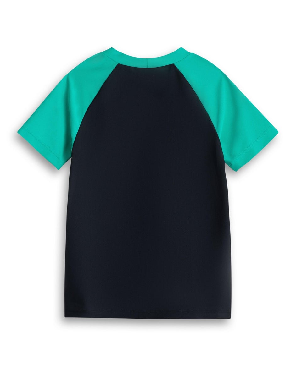 Vanilla Underground Pokemon Pikachu Kids Green Swim Top (4-12 Years)