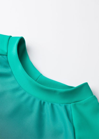 Pokemon Pikachu Kids Green Swim Top (4-12 Years)