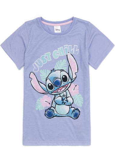 Disney Stitch Kids Multi Coloured Shortie Pyjamas 2 Pack (5-14 Years)