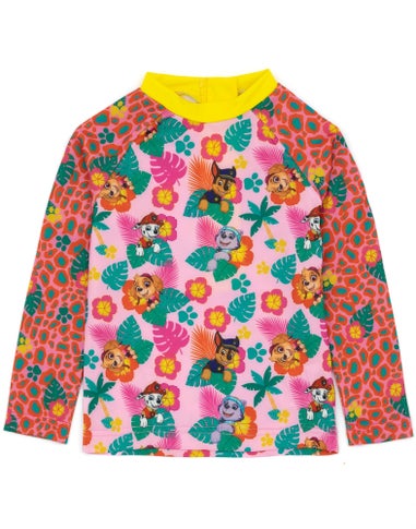 Paw Patrol Kids Pink 2 Piece Swimsuit (18 Months-7 Years)