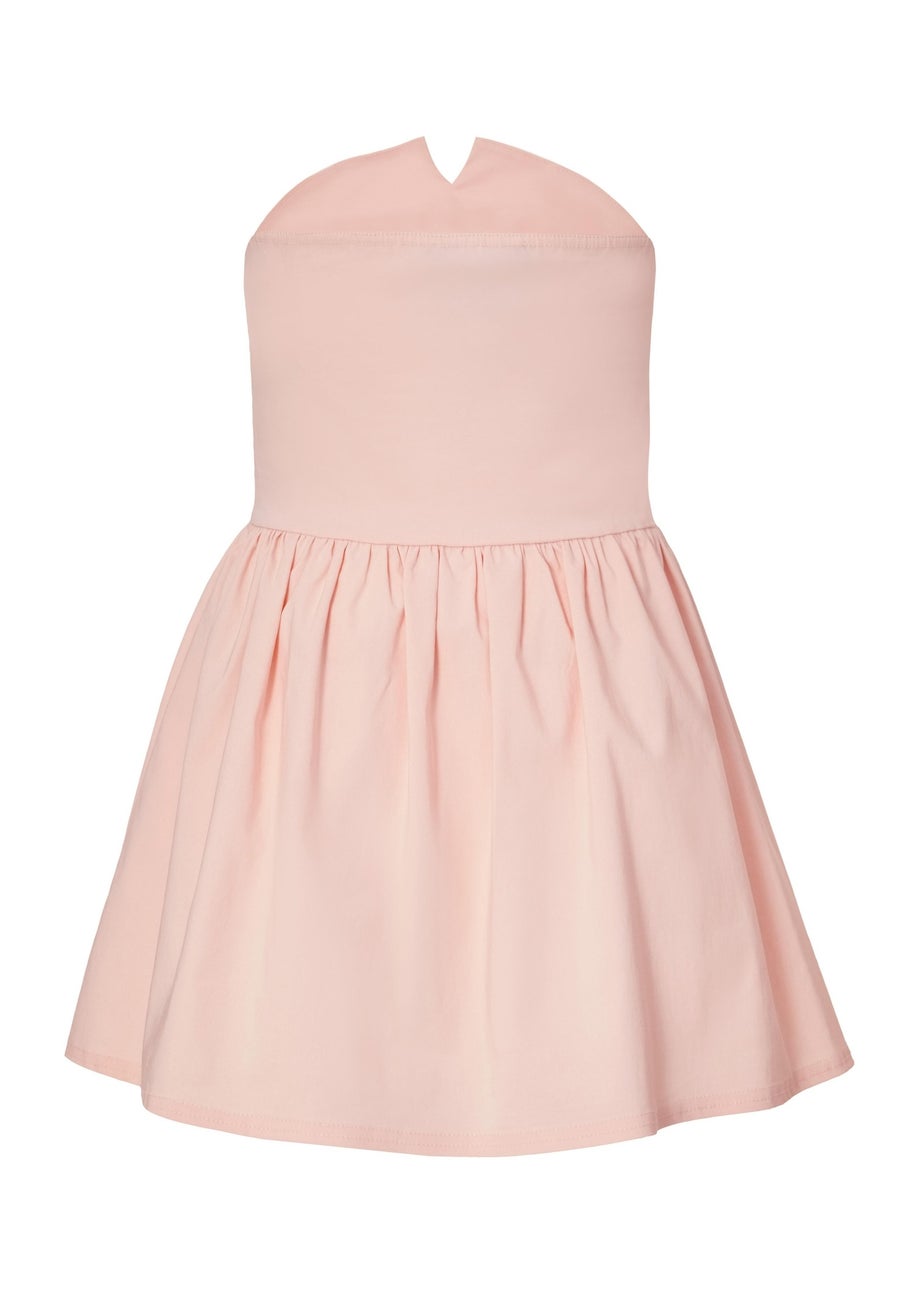 Quiz Pink Bandeau Mini Dress