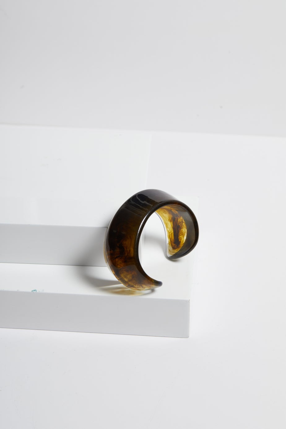 Jon Richard Green Resin Cuff Bangle