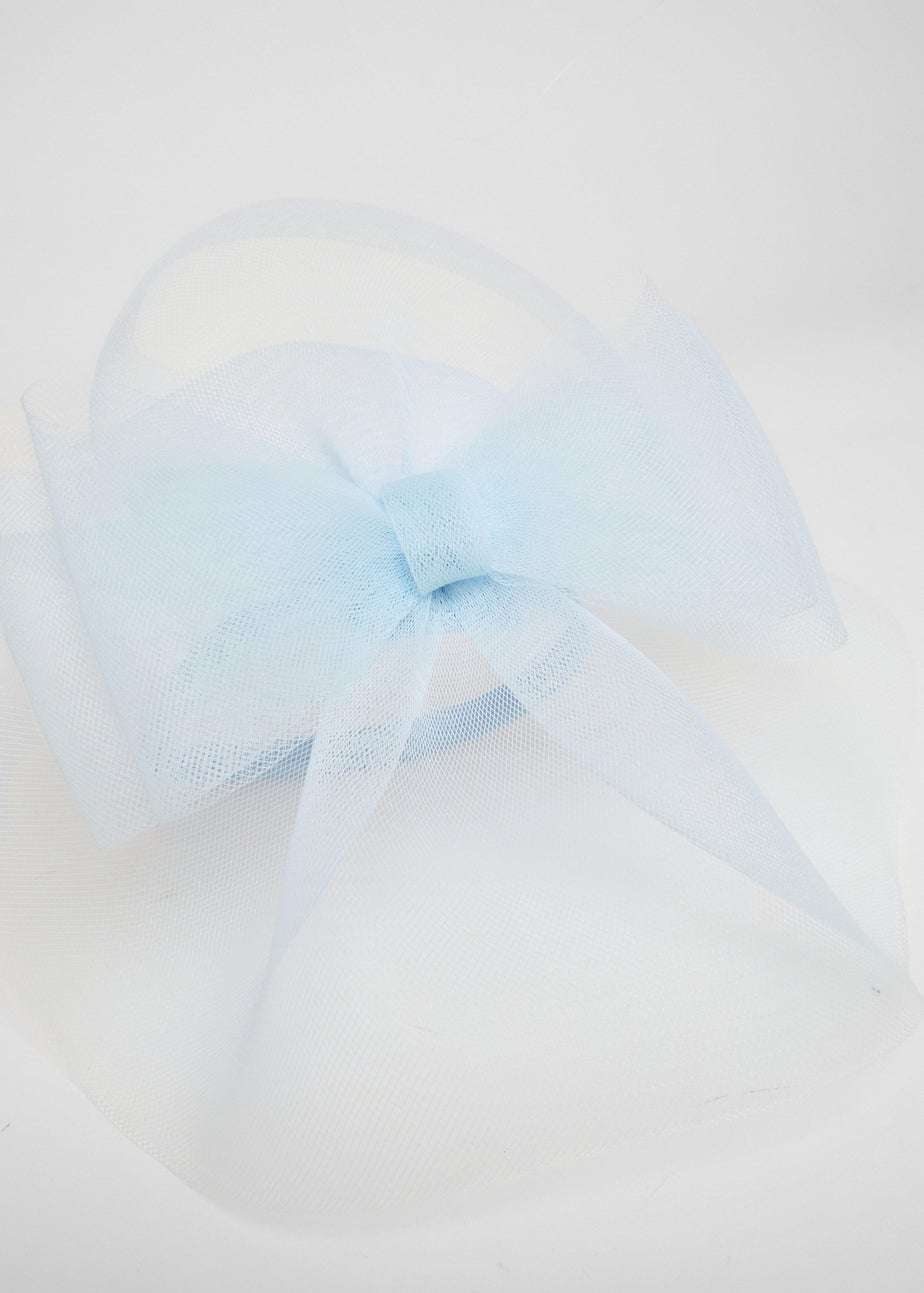 Quiz Blue Bow Headband Fascinator
