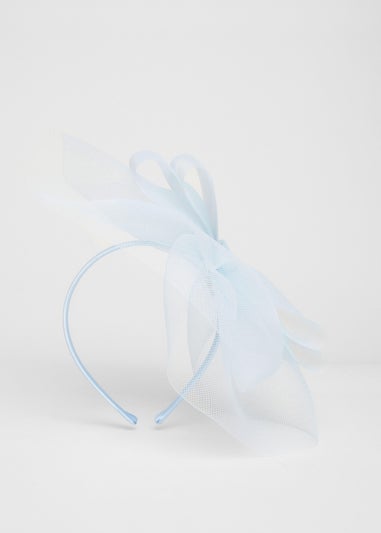 Quiz Blue Bow Headband Fascinator